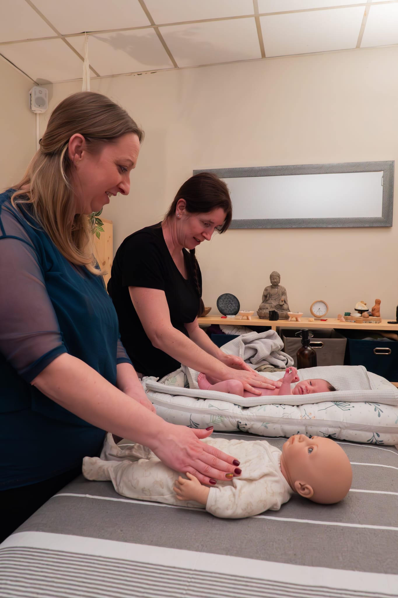 Massage bébé atelier